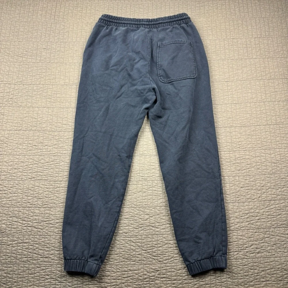 Scotch & Soda Men Large Jogger Sweatpants Navy Blue Organic Cotton Casual Lounge